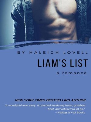 cover image of Liam's List